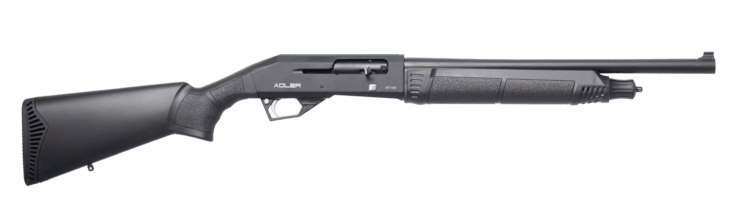 ATA Arms / Four Peaks Adler HT-104 12 Gauge 18.5 in semi-auto shotgun with black synthetic stock