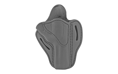 1791 RVH2 Stealth Black leather OWB revolver holster right hand for K-frame up to 6-inch barrel