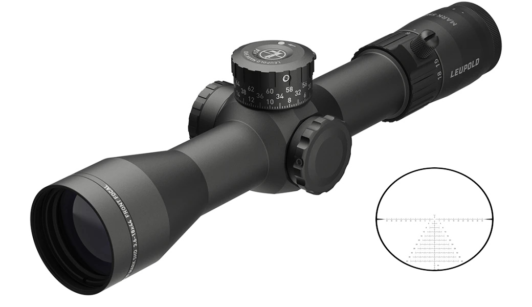 Leupold Mark 5HD 3.6-18x44mm riflescope matte black 35mm tube PR2-MOA