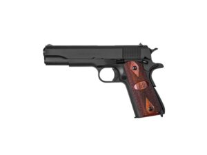 Auto-Ordnance 1911A1 GI Spec .45 ACP 5-inch pistol, matte black, wood grips