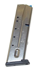 Smith & Wesson M&P 10-round blued steel magazine for .40 S&W / .357 SIG