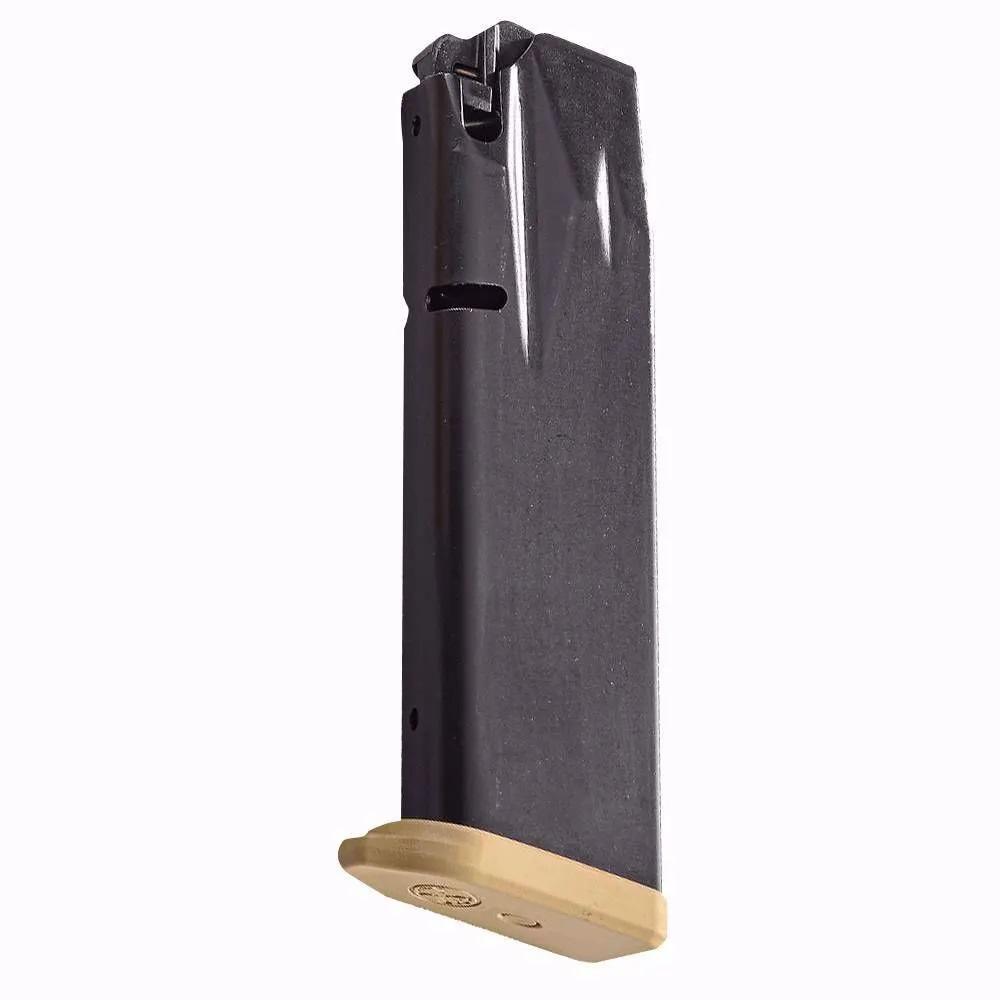 FN High Power 9mm 10rd magazine stainless steel body FDE baseplate