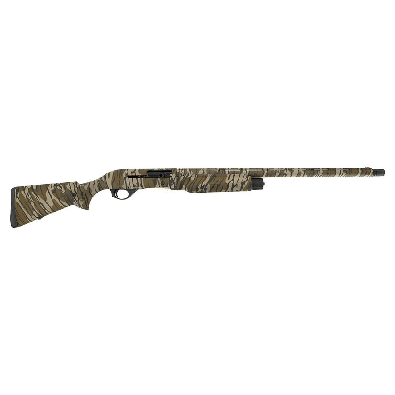 Spandau S2 12 Gauge Mossy Oak Bottomland 24in semi-auto shotgun side view