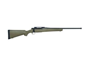 Mossberg Patriot Predator .450 Bushmaster 20-inch threaded barrel rifle in FDE synthetic stock