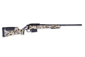 Weatherby 307 HUSH 7mm Remington Magnum 26-inch rifle with Hush Tundra camo stock