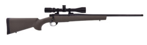 Howa M1500 GamePro Gen2 7mm PRC 24-inch rifle with green Hogue OverMolded stock and 4-12x40 scope