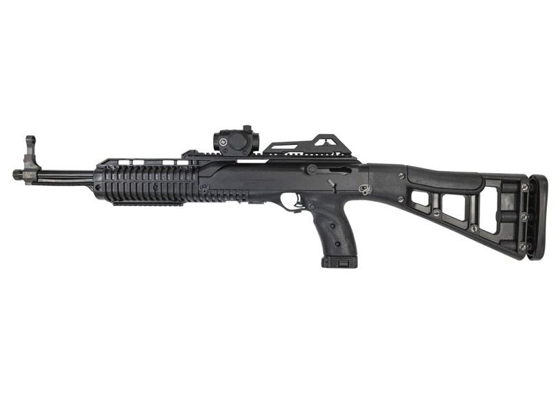 Hi-Point 4095TSRD .40 S&W carbine in black with Crimson Trace red dot
