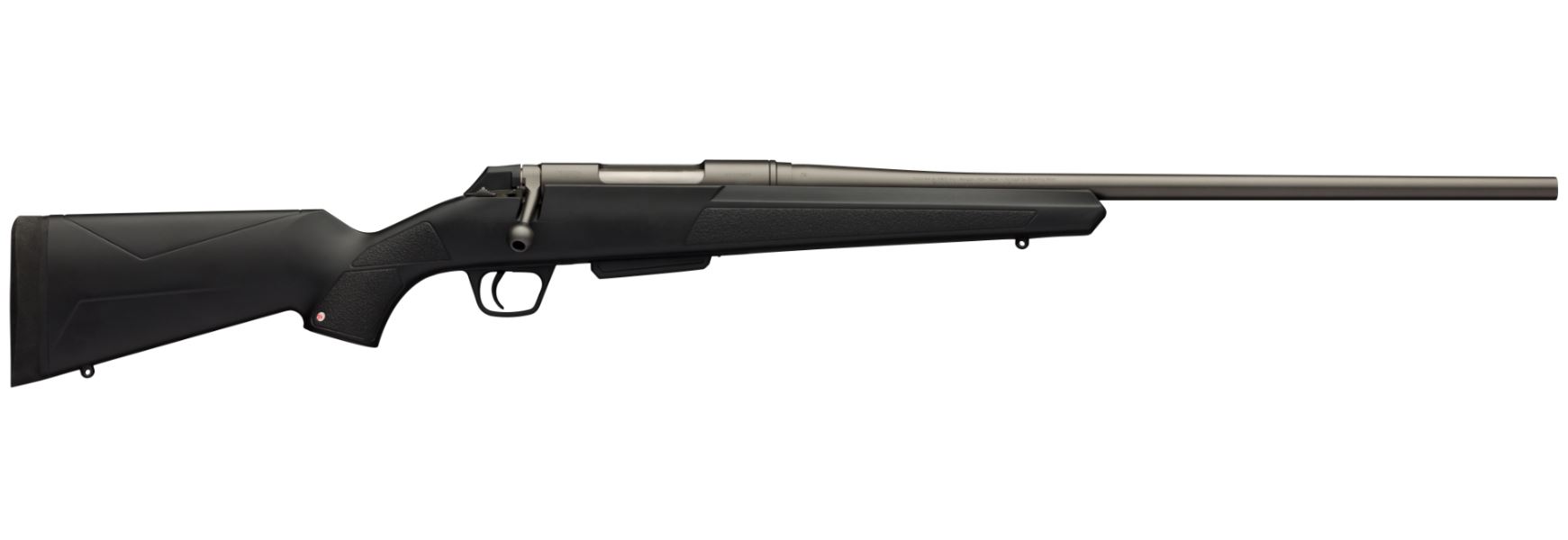 Winchester XPR Compact .243 Win 20-inch bolt-action rifle with black synthetic stock