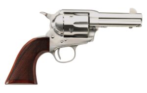 Taylors & Company Runnin' Iron .45 Long Colt 3.50-inch stainless revolver with checkered walnut grip