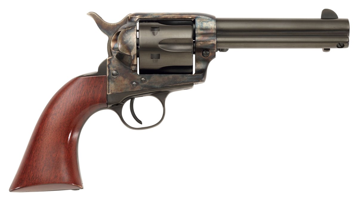 Taylors & Company 1873 Cattleman Gunfighter .45 Long Colt 4.75in revolver with walnut grip
