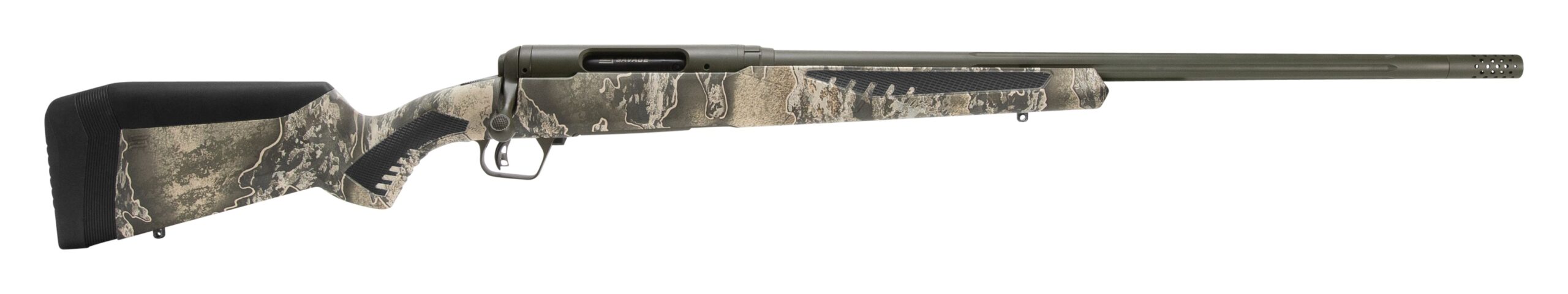 Savage 110 Timberline 243 Win 22 in OD Green Cerakote