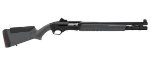 Savage Renegauge Security 12 GA shotgun, 18.5 inch fluted barrel, grey synthetic adjustable stock