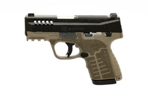 Savage Stance XR MC9MS 9mm FDE pistol with 3.20 in barrel and 13+1 capacity