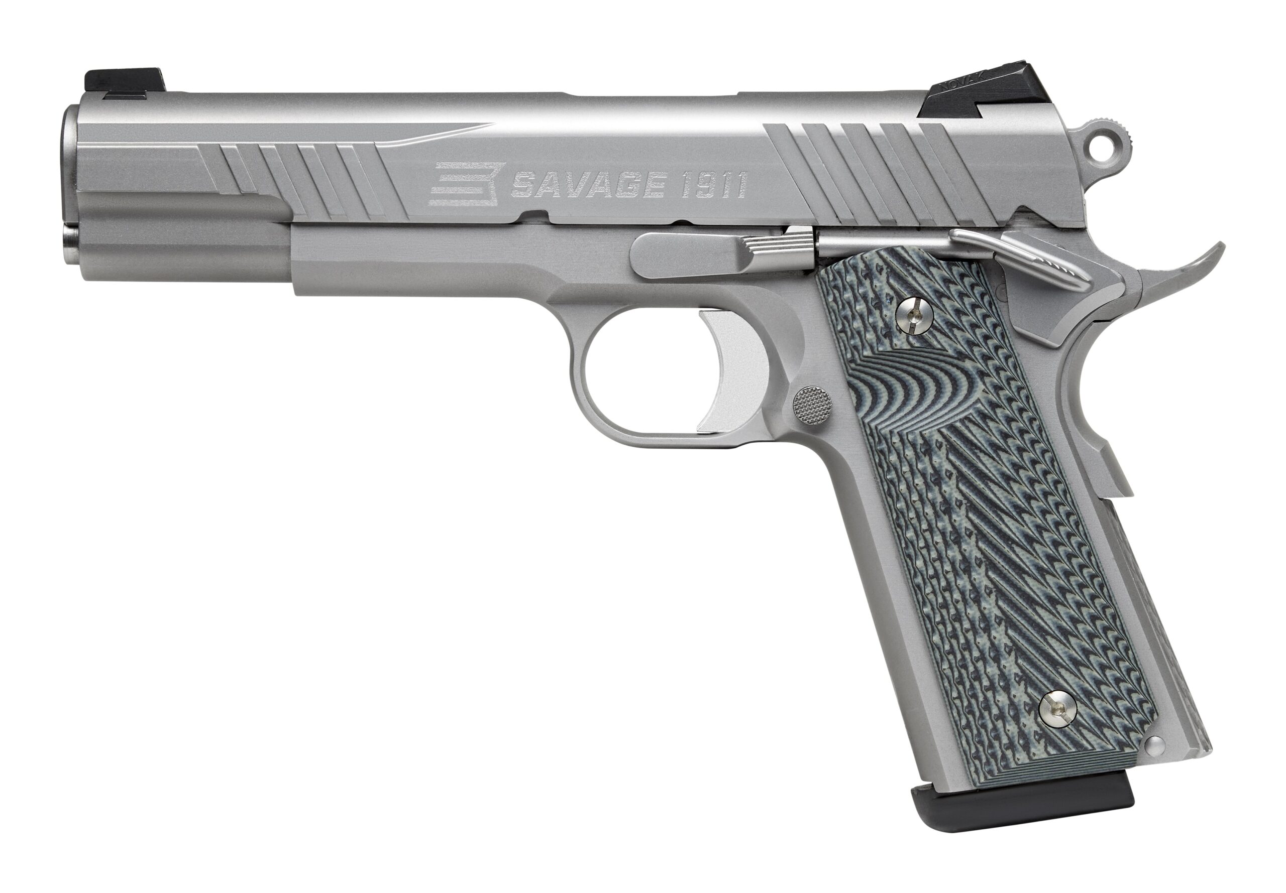 Savage 1911 Government .45 ACP 5-inch Stainless 8rd - Alexander's