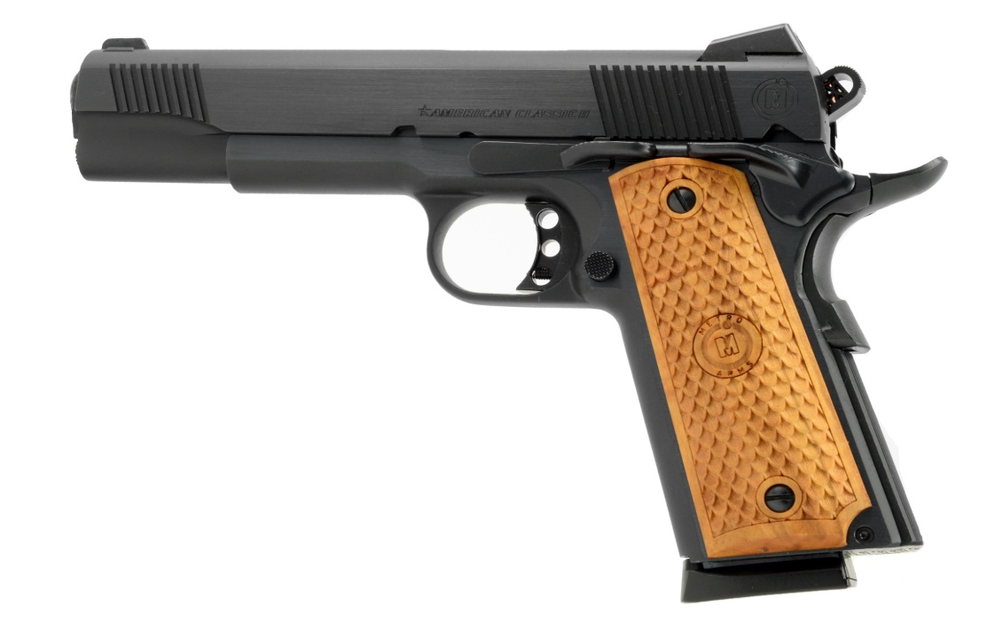 TriStar American Classic II 1911 9mm 5in blued finish with wood grips