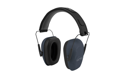 Allen ULTRX Shield passive earmuff, navy over-the-head slim profile, NRR 23 dB