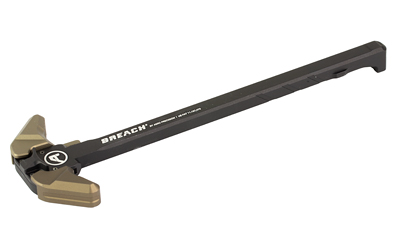 Aero Precision BREACH ambidextrous charging handle Kodiak Brown large lever