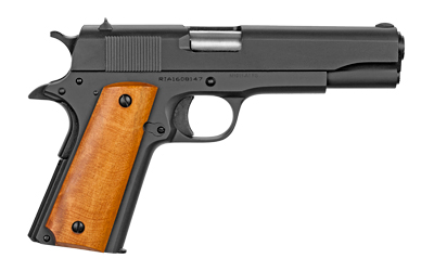 Rock Island RIA GI Standard FS M1911-A1 .38 Super 5-inch parkerized pistol right-side view