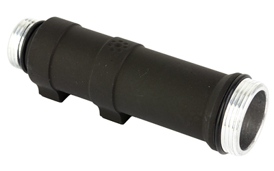 Arisaka 18650 Series light body in black for Surefire M600DF showing mounting interface