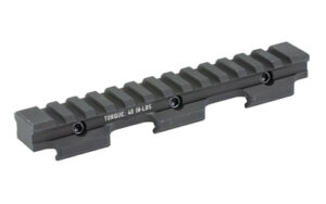 BCM A/T Optic Riser 525-13 black anodized, 5.75 in, 13-slot Picatinny riser