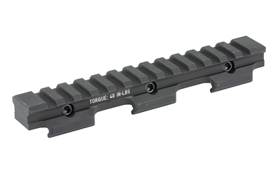 BCM A/T Optic Riser 525-13 black anodized, 5.75 in, 13-slot Picatinny riser