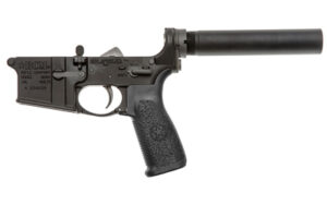 BCM complete lower receiver factory blemished anodized black with polymer grip