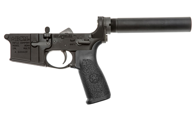 BCM complete lower receiver factory blemished anodized black with polymer grip