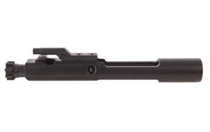 Bootleg 5.56 Nitride complete bolt carrier group in black, machined from 4140 steel