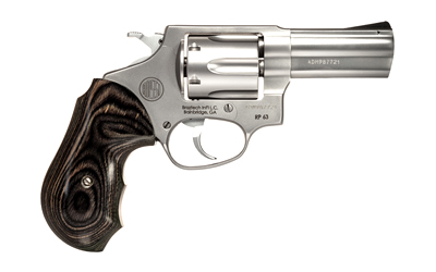 Rossi RP63 .357 Mag 3-inch revolver stainless frame with black-gray wood laminate grips