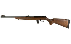 Rossi RB22 .22 LR bolt-action rifle with Monte Carlo wood stock and matte black barrel