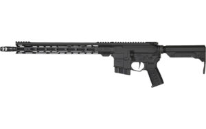 CMMG Resolute Mk4 6mm ARC 16.1 inch rifle in Cerakote Armor Black, side view