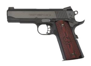 Colt Lightweight Commander 9mm pistol 4.25 inch barrel blued slide G10 black cherry grips