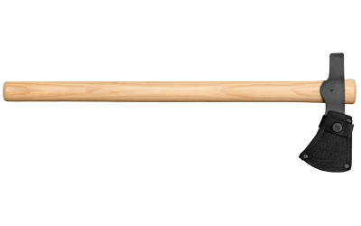 Cold Steel Trail Hawk axe with 2.25-inch 1055 carbon steel blade and American hickory handle, 22-inch overall