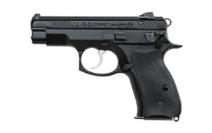 CZ-USA CZ 75 D PCR Compact 9mm pistol, black polycoat, aluminum frame