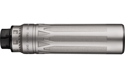 Dead Air Nomad-Ti XC 7.62mm DT Suppressor, Titanium Silver