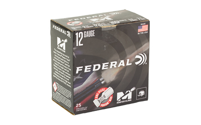 Federal Master Class 12ga 2-3/4in 1-1/8 oz #7.5 shotshells 25-count box