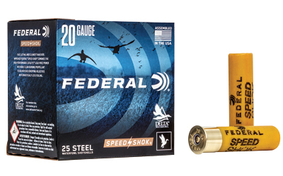Federal Ammunition 20 Gauge Steel – 25rd