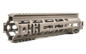 Geissele SMR MK4 9.3-inch M-LOK free-float handguard in Desert Tan