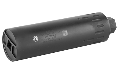 Gemtech TREK-II 5.56mm suppressor, black Cerakote, 1/2-28 threads