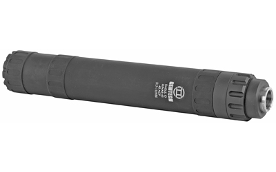 Gemtech Lunar-45 45 ACP pistol suppressor, matte black, modular 8.5/6.9 in