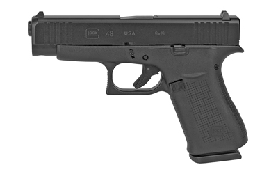 Glock 48 9mm Luger pistol black 4.17 inch barrel 10-round