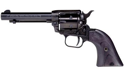 Heritage Rough Rider .22 LR 4.75in Black on Black revolver, side view