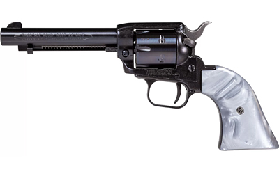 Heritage Rough Rider .22 LR 4.75 in. revolver with gray pearl grips