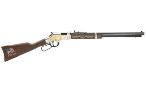 Henry Golden Boy Military Service Tribute 2nd Edition .22 S/L/LR lever rifle 20-inch octagon barrel walnut stock
