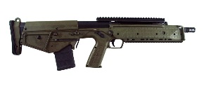 Kel-Tec RDB17 5.56 NATO rifle with 17.3 in barrel and green synthetic bullpup stock