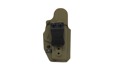 LAG Tactical Liberator MK II IWB holster for Glock 43/43X in Flat Dark Earth, Kydex
