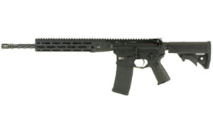 LWRC IC-DI M-LOK 5.56 NATO rifle with 16.1 inch barrel in black