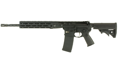 LWRC IC-DI M-LOK 5.56 NATO rifle with 16.1 inch barrel in black