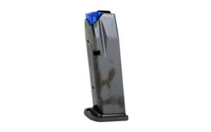 Girsan MC28/MC9 9mm steel magazine with polymer baseplate, black finish