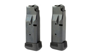 Ruger LCP MAX 12rd 2-pack magazines .380 ACP black blued finish